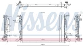Nissens 606578 - RADIADOR VOLKSWAGEN TOUAREG(CR7)(17