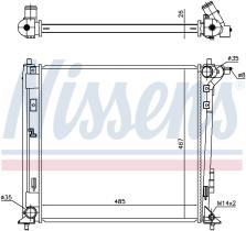 Nissens 606605