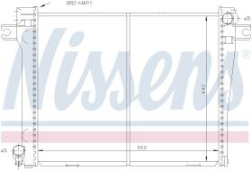 Nissens 60663 - RADIADOR BMW 3 E30(82-)325 E