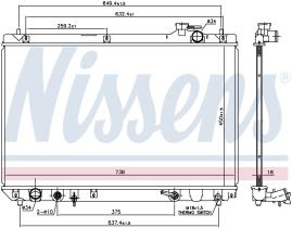 Nissens 606652 - RADIADOR TOYOTA HARRIER I(U1)(97-)3