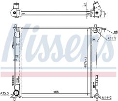 Nissens 606671