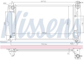 Nissens 606685 - RADIADOR GEELY EMGRAND EC7(09-)1.5