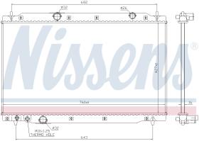 Nissens 606699 - RADIADOR HONDA CR-V(RW.RT5.RT6)(16-