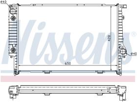 Nissens 60694A - RADIADOR BMW 5 E34(88-)525 TDS