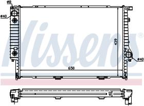 Nissens 60748A - RADIA BMW S5 E34 524TD/540I/S7 730/740I/S8 E31 850CSI MAN.