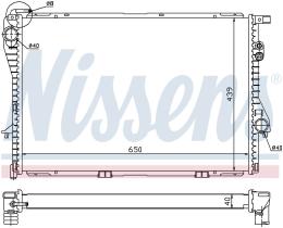 Nissens 60752A - RADIA BMW S5 E39 520/523/535/540 (96>98)S7 E38 735I/740I