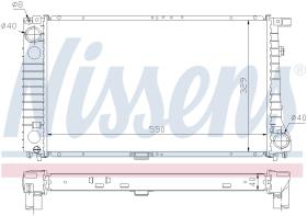 Nissens 60757A - RADIA BMW S3 E36 318TDS/COMPACT MAN +AC