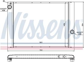 Nissens 60764 - RADIA BMW S5 E60/E61 520I/523I/525I/530I (03>) MAN.