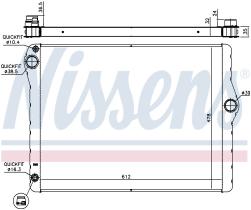 Nissens 60776 - RADIADOR BMW 5 F10-F11-F18(10-)528