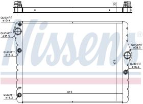 Nissens 60778 - RADIADOR BMW 5 F10-F11-F18(10-)M550