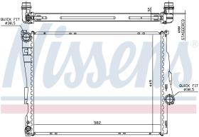 Nissens 60782A - RADIA BMW S3 E46 318/TDS/320/D/325/328/330 (98>) M/A