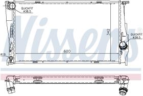 Nissens 60785A - RADIA BMW S1 E81/87/S3 E90/91/92/93 DIESEL M/A (04>)