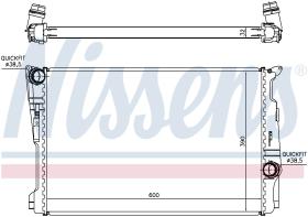 Nissens 60808 - RADIA BMW X3 2.0D (10>)
