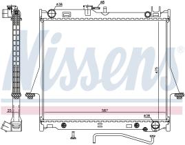 Nissens 60854 - RADIA ISUZU D-MAX/RODEO 3.0TID/2.4I/3.5I (5/02>) M/A