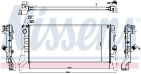 Nissens 60861 - RADIADOR BMW X2 F39(16-)X2 18D