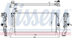 Nissens 60861 - RADIADOR BMW X2 F39(16-)X2 18D