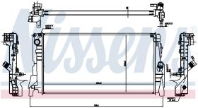 Nissens 60863 - RADIADOR BMW 2 GT F46(14-)216 I