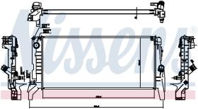 Nissens 60865 - RADIADOR BMW 2 GT F46(14-)220 I