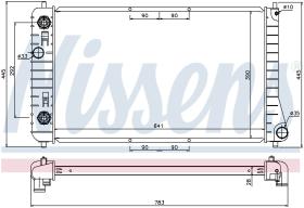 Nissens 60917 - RADIADOR CHEVROLET CAVALIER III(95-