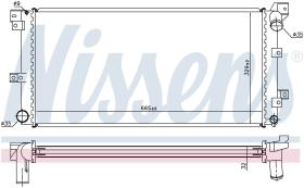 Nissens 60985 - RADIADOR CHRYSLER VOYAGER II(96-)2.
