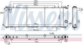 Nissens 61008 - RADIA JEEP CHEROKEE 2.5TD  (95>01)