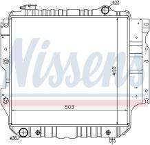 Nissens 61015 - RADIADOR JEEP WRANGLER  (YJ)(87-)4.