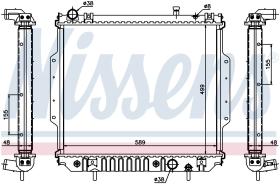 Nissens 61020A - RADIA JEEP GRAND CHEROKEE II 2.7CRD (10-01>)