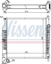 Nissens 61021A - RADIA JEEP CHEROKEE/LIBERTY 2.5 CRD (01>) M/A