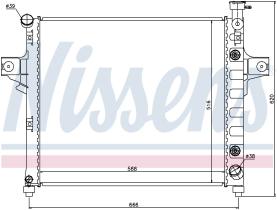 Nissens 61023 - RADIADOR JEEP GRAND CHEROKEE(WJ.WG)