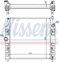 Nissens 61026 - RADIA JEEP CHEROKEE 2.8 CRD (01>)