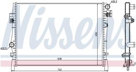 Nissens 61027 - RADIA FIAT FREEMONT 2.0 JTD/2.4I/3.6I (11>) DODGE JOURNEY