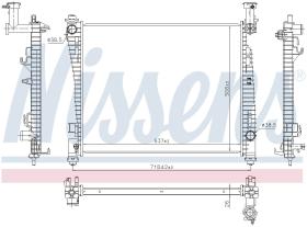 Nissens 61033 - RADIA JEEP GRAND CHEROKEE IV 3.6/5.7/6.4 SRT8 (11-)