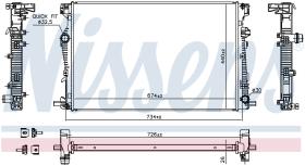 Nissens 61040 - RADIA JEEP CHEROKEE (KL) 2.0/2.0 CRD/2.4I/3.2I V6 M/A(6/13>)