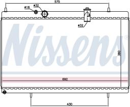 Nissens 61271 - RADIADOR CITROEN C5(RC.RE)(04-)3.0