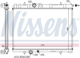 Nissens 63744A - RADIADOR CITROEN XSARA(N0.N1.N2)(97