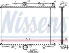 Nissens 61291A - RADIA CITROEN C5 (01>8/04) PEUGEOT 406 1.8/2.0/2.0HDI (99>)