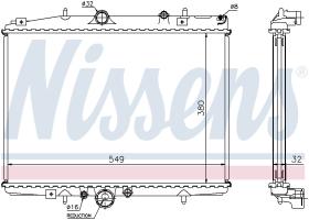 Nissens 61292A - RADIADOR CITROEN C5(DC.DE)(00-)2.0