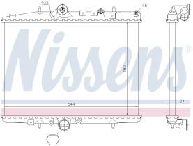 Nissens 61294A - RADIA CITROEN C5/PEUGEOT 406/607 2.2HDI FAP (00>)