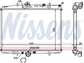 Nissens 61295A - RADIA CITROEN C5/PEUGEOT 406/607 2.2HDI FAP (00>) AUT.