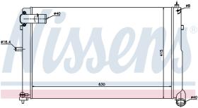 Nissens 61308 - RADIADOR CITROEN XM(89-)2.5 TD