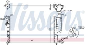 Nissens 61313 - RADIA CITROEN XSARA/306 1.4/1.6 +AC (97>) A/M