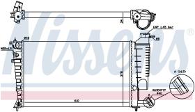 Nissens 61318A - RADIADOR CITROEN XSARA(N0.N1.N2)(97