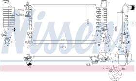 Nissens 63578A - RADIADOR CITROEN ZX(N2)(91-)1.9 TD