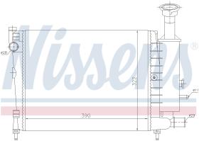 Nissens 61354 - RADIA CITROEN AX 1.0/1.1/1.4/1.4 DIESEL (86>)