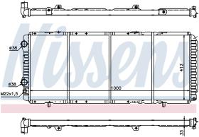 Nissens 61393 - RADIADOR CITROEN JUMPER(230)(94-)2.