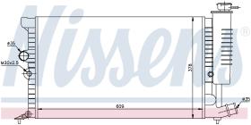 Nissens 61399A - RADIADOR CITROEN XANTIA(X1.X2)(93-)