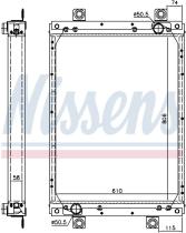 Nissens 61439A - RADIADOR DEN OUDSTEN BUS BUS