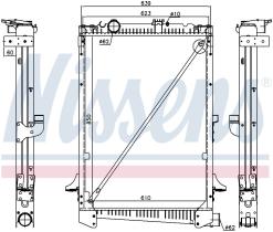 Nissens 61441A - RADIA DAF CF 65/75/85 (01>) 850-610-58