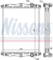 Nissens 614430 - RADIA DAF LF 45 FA 45.180 (01>) - LATERALES