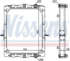 Nissens 61443A - RADIA DAF LF 45 FA 45.180 (01>)